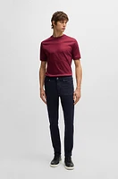 Porsche x BOSS mercerized-cotton T-shirt with special branding