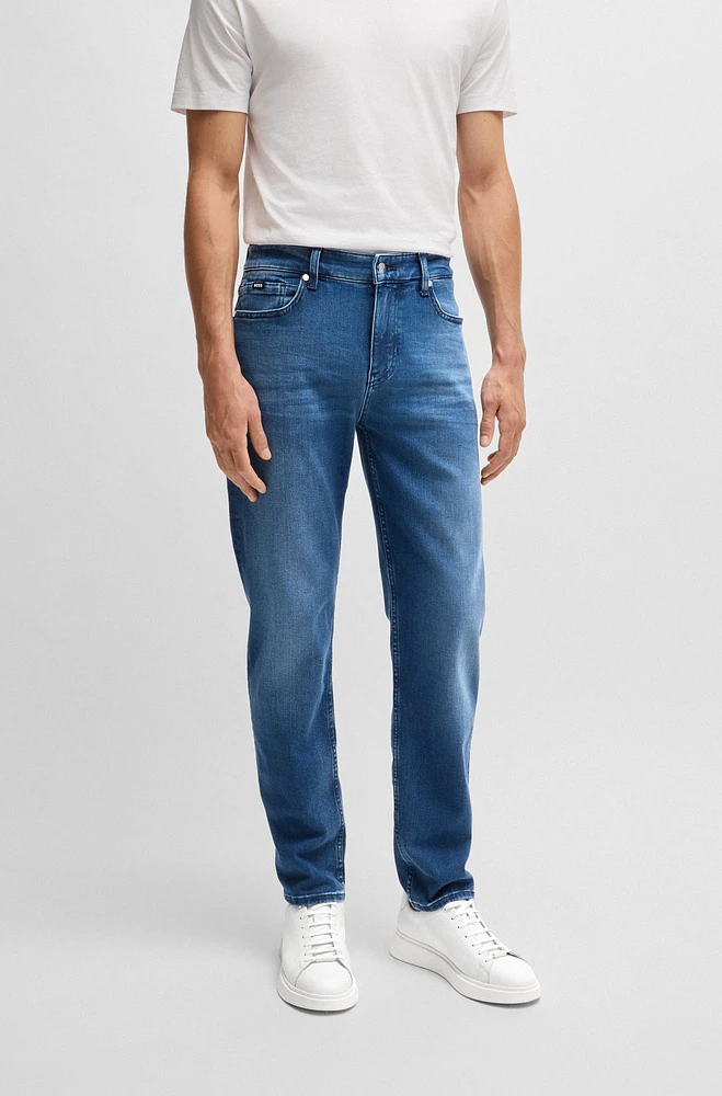Maine Regular-fit jeans blue soft-touch denim