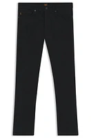 Slim-fit jeans comfort-stretch black denim