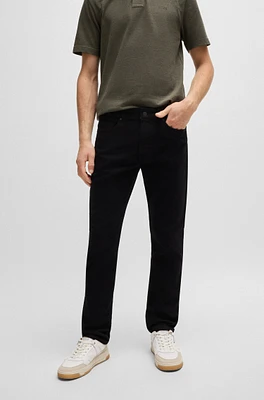 Slim-fit jeans comfort-stretch black denim