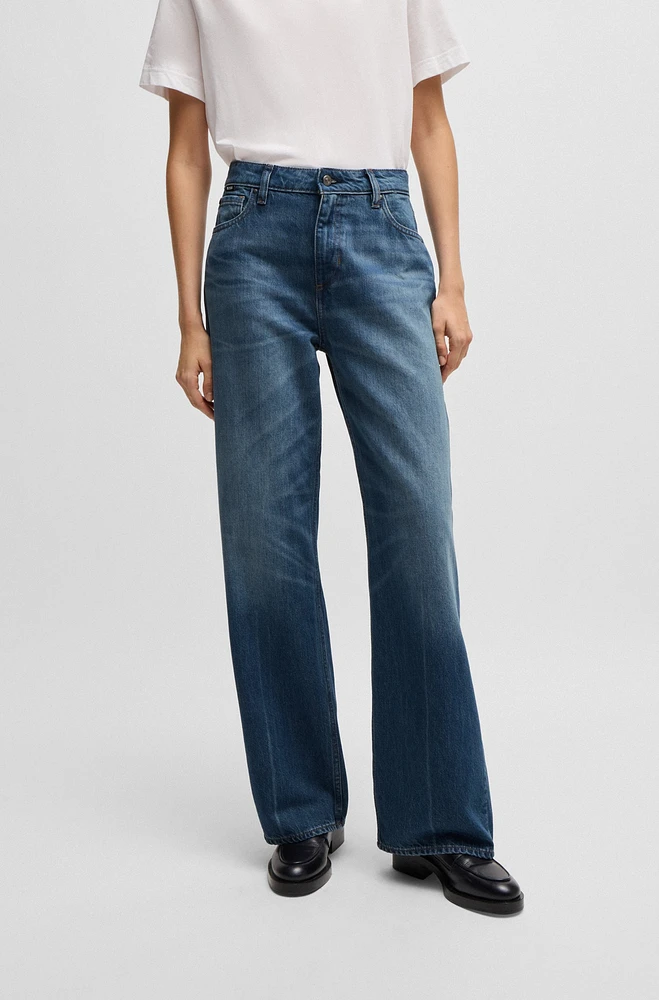 Indigo jeans denim