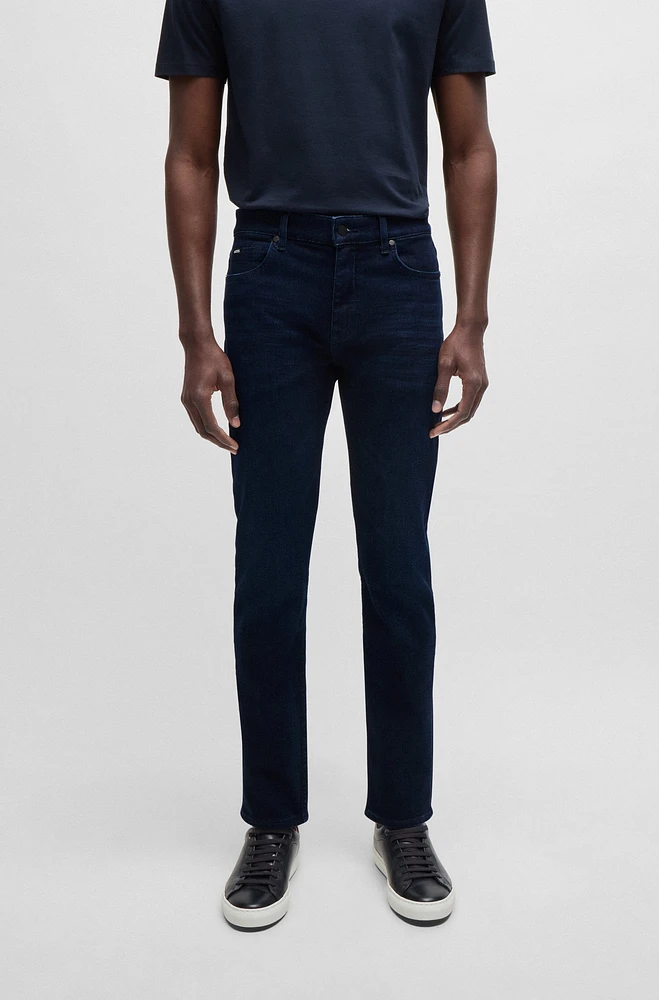 Delaware slim-fit jeans dark-blue soft denim