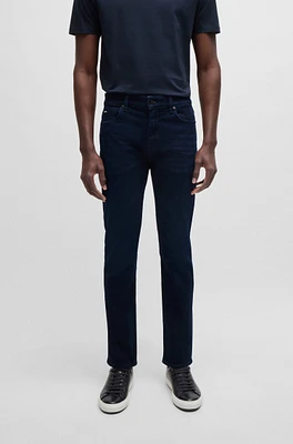 Delaware slim-fit jeans dark-blue soft denim