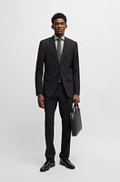 Regular-fit shirt cotton-cashmere twill