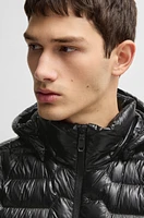 Water-repellent jacket with down filling
