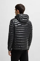 Water-repellent jacket with down filling