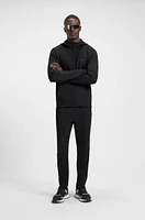 Active tracksuit bottoms stretch fabric with moisture management