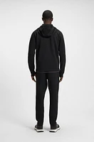 Active tracksuit bottoms stretch fabric with moisture management