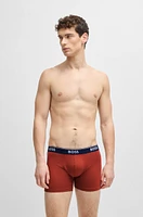 Three-pack of stretch cotton boxer briefs
