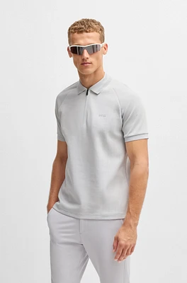 polo shirt drop-needle stretch fabric