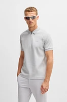 polo shirt drop-needle stretch fabric