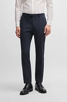 Slim-fit suit a performance-stretch wool blend