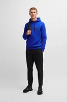 Regular-fit hoodie with logo print