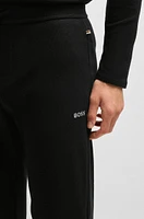 Waffle pajama bottoms a cotton blend