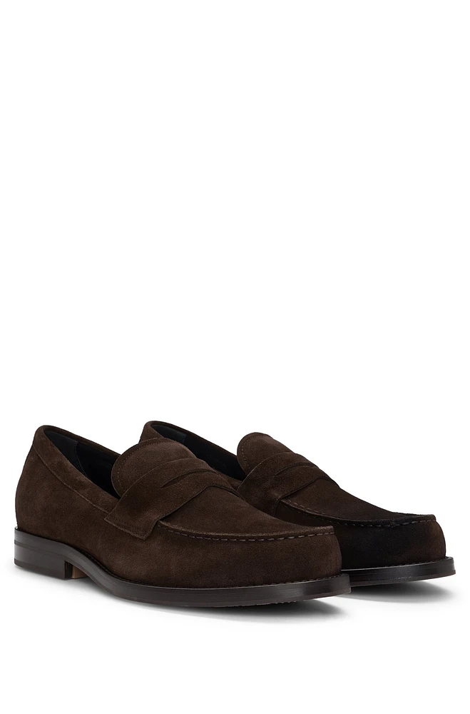 Dressletic penny loafers suede