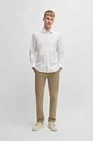 Regular-fit shirt cotton dobby