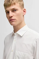 Regular-fit shirt cotton dobby
