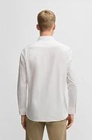 Regular-fit shirt cotton dobby