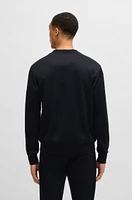 Porsche x BOSS relaxed-fit sweatshirt with special branding