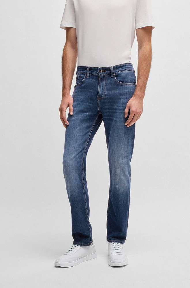 Delaware slim-fit jeans blue comfort-stretch denim