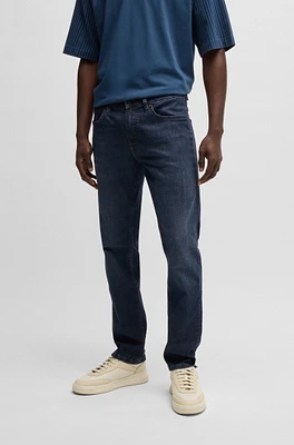 Delaware slim-fit jeans dark-blue denim