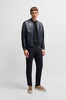 BOSS x ASTON MARTIN knit T-shirt silk and cotton