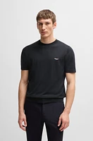 BOSS x ASTON MARTIN knit T-shirt silk and cotton