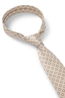Patterned tie in Italian-made silk jacquard