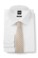 Patterned tie in Italian-made silk jacquard