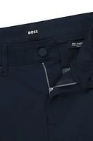 Delaware slim-fit trousers stretch satin