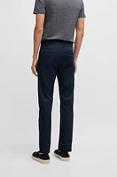 Delaware slim-fit trousers stretch satin