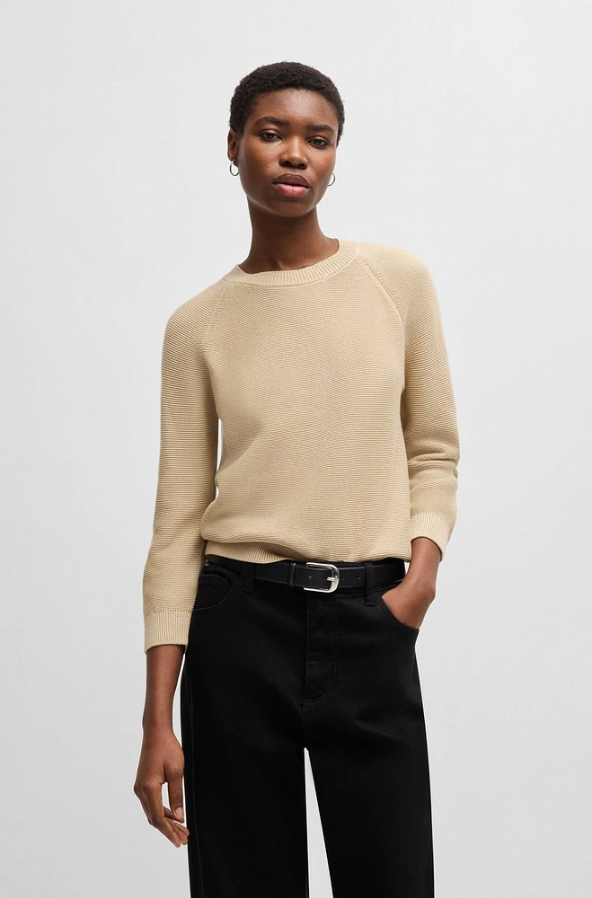 Knitted sweater pure cotton