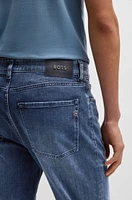 Maine regular-fit jeans blue Italian denim