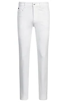 Delaware slim-fit jeans white comfort-stretch denim