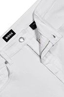 Delaware slim-fit jeans white comfort-stretch denim