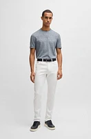 Delaware slim-fit jeans white comfort-stretch denim