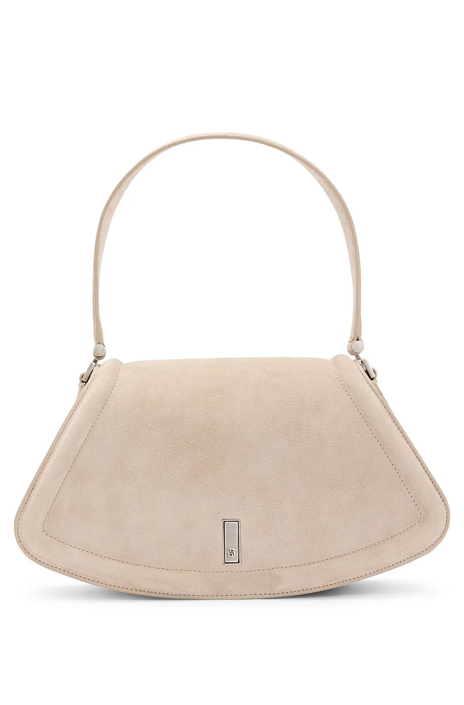 Ariell shoulder bag in suede