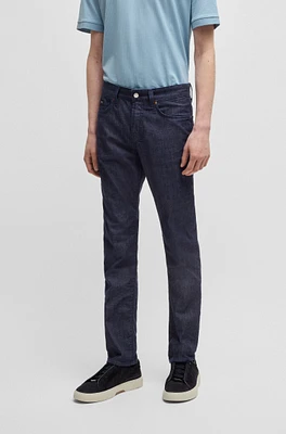 Slim-fit jeans dark-blue comfort-stretch denim