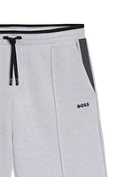 Relaxed-fit shorts quilted jacquard