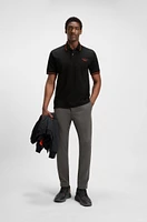 Porsche x BOSS polo shirt cotton with moisture control