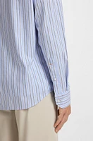 Regular-fit shirt stretch-cotton dobby