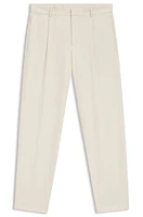 Relaxed-fit trousers water-repellent stretch fabric