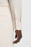 Relaxed-fit trousers water-repellent stretch fabric