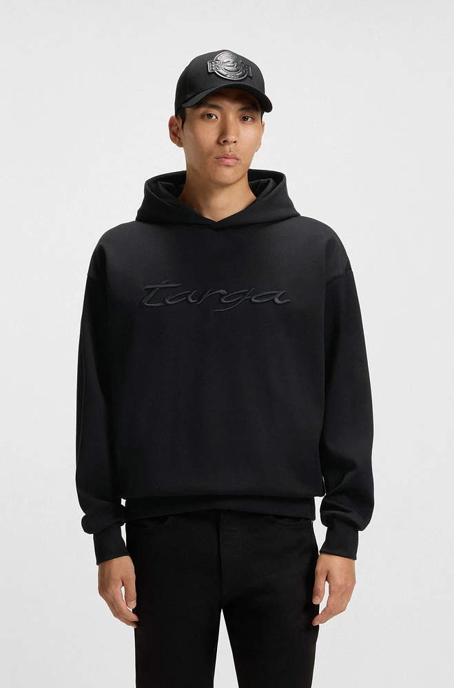 Porsche x BOSS hoodie with Targa logo