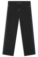 Porsche x BOSS tracksuit bottoms with side stripes