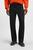 Porsche x BOSS tracksuit bottoms with side stripes
