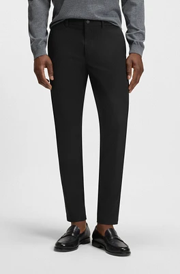 Slim-fit pants a stretch-cotton