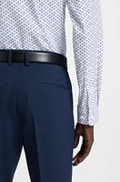 Slim-fit shirt printed performance-stretch jersey