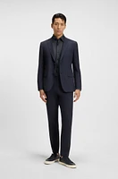 Regular-fit jeans structured stretch denim