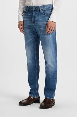 Maine regular-fit jeans blue comfort-stretch denim